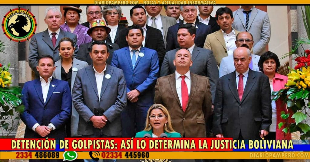 DETENCIÓN DE GOLPISTAS: así lo determina la justicia Boliviana