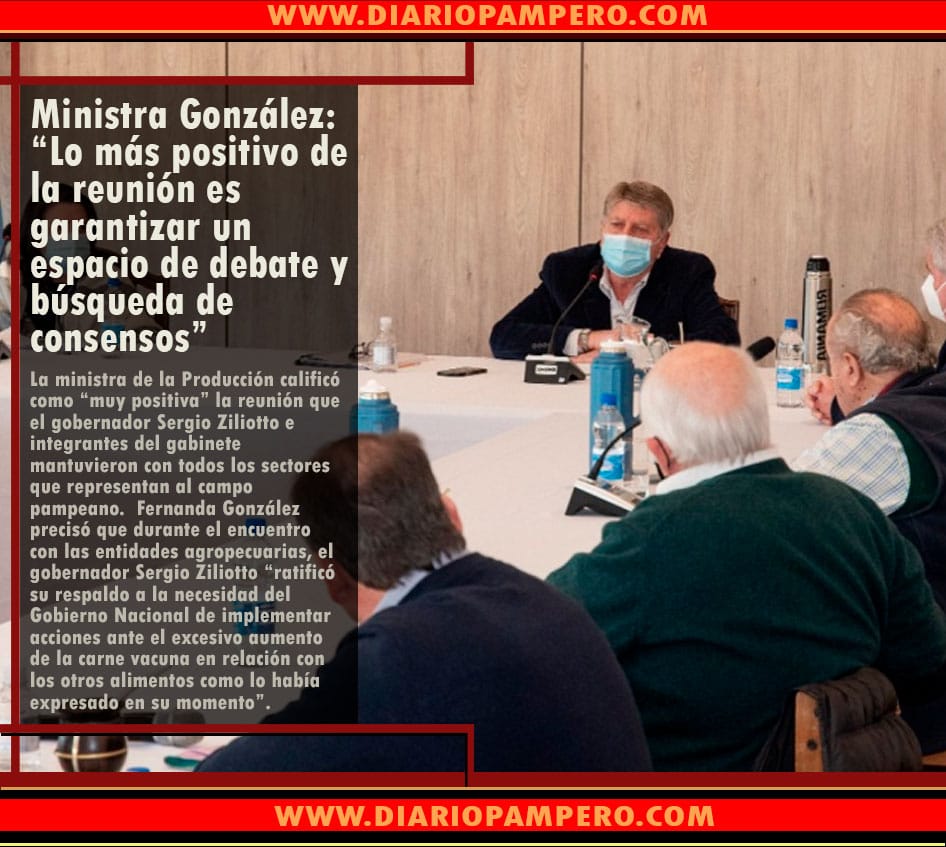 Ministra González: “Lo más positivo de la reunión es garantizar un espacio de debate y búsqueda de consensos”