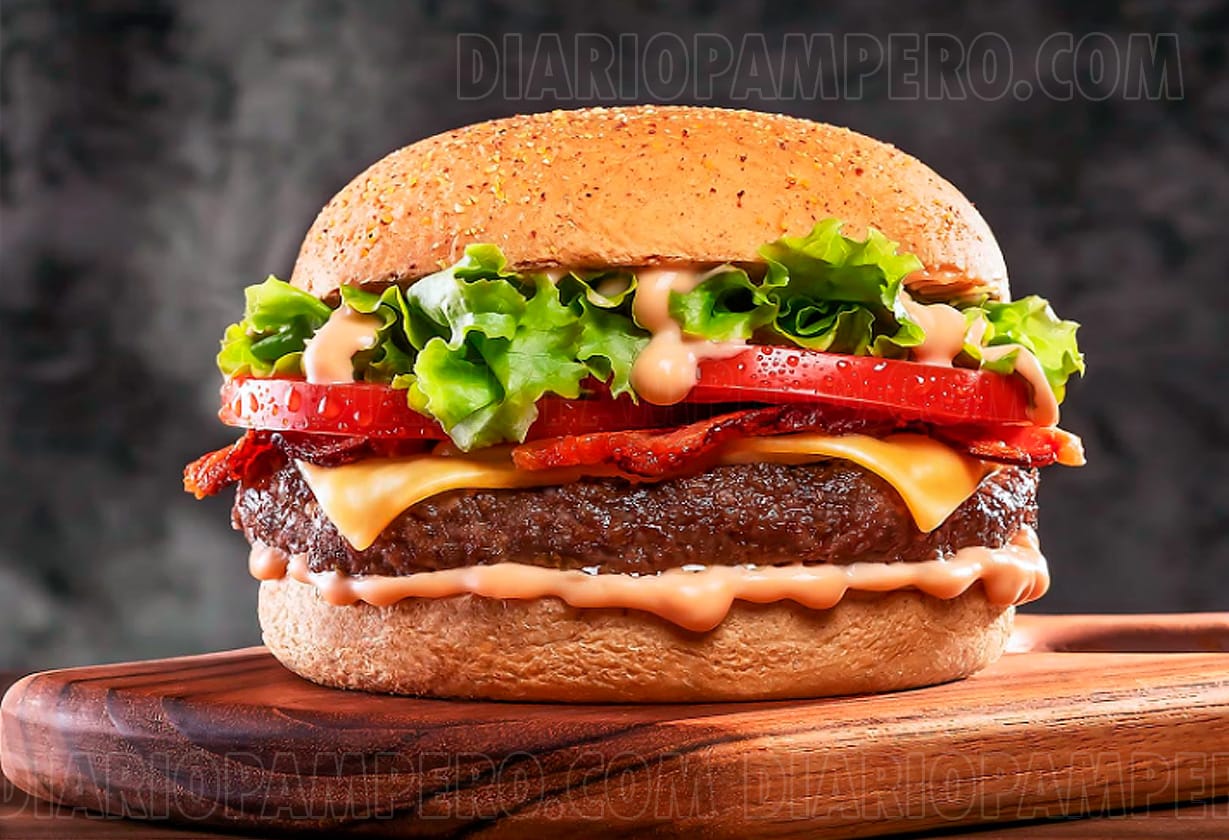 imagen de una hamburguesa