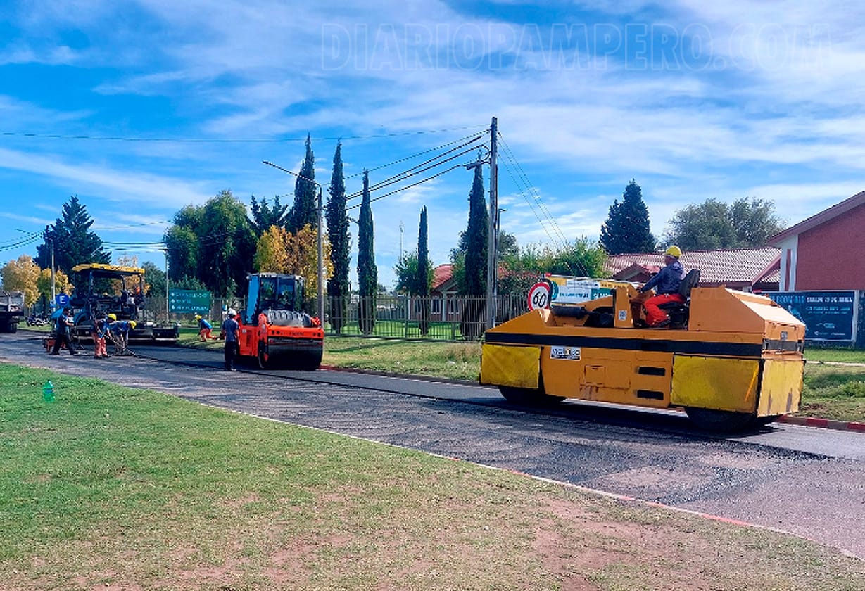 maquinaria de pavimentación