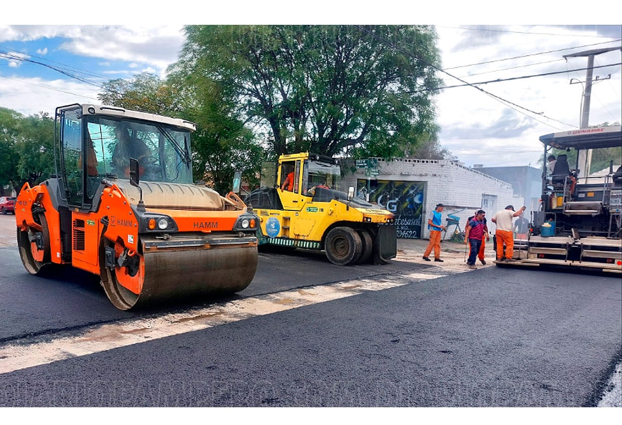 obra de pavimentacion