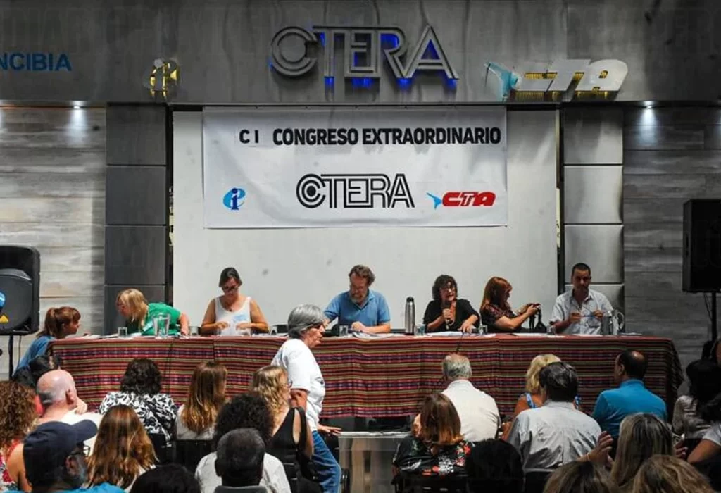 CTERA anunció paro docente nacional y el inicio de clases peligra
