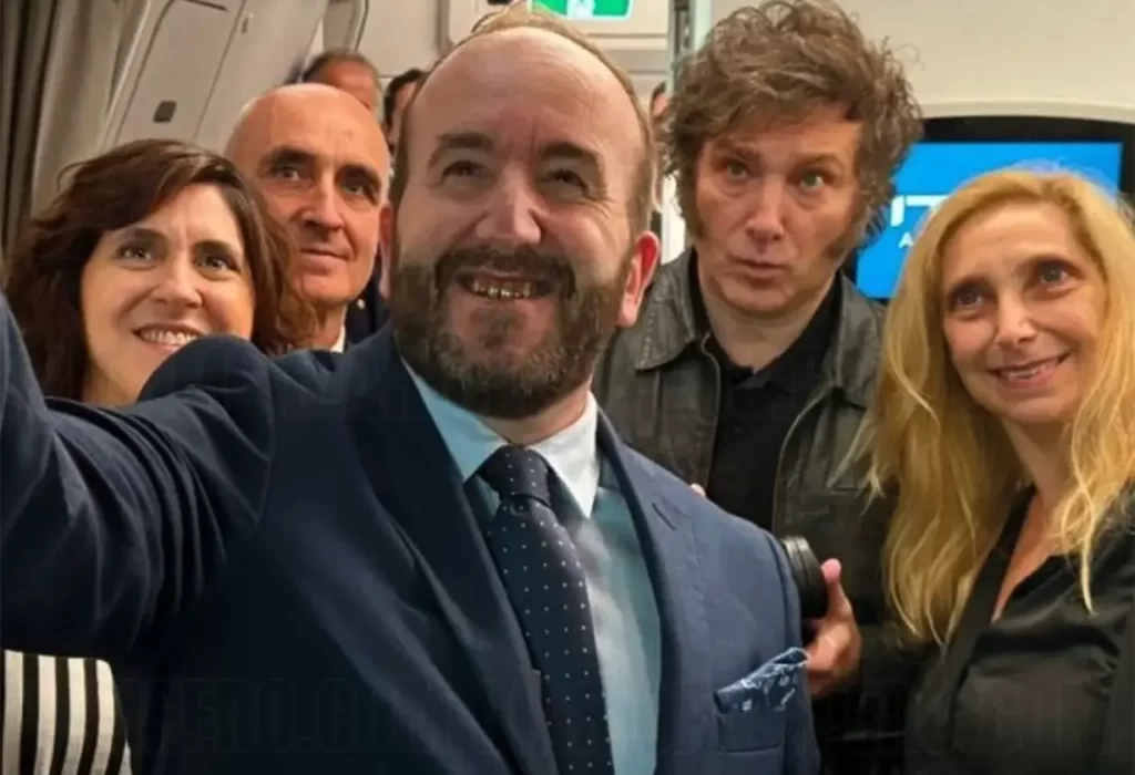 Javier Milei inicia gira europea en el Vaticano