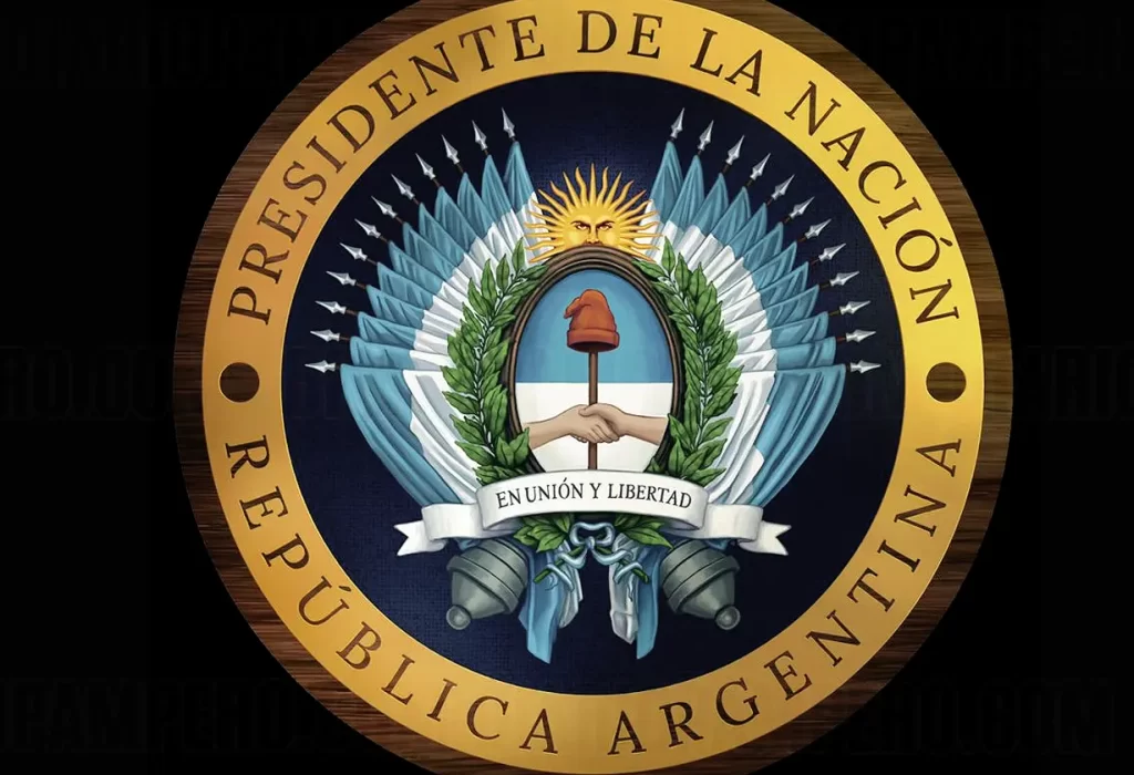 El Gobierno de Milei modifica el logo presidencial con un diseño similar al de Estados Unidos