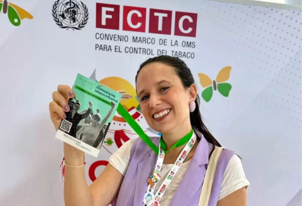 Una argentina reconocida por la OMS por su labor en el control del tabaco