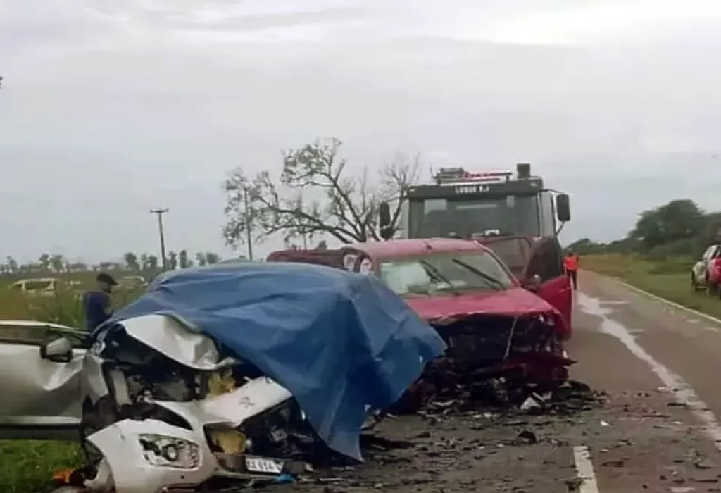 Una nena de 4 años y su abuelo murieron en un impactante choque frontal