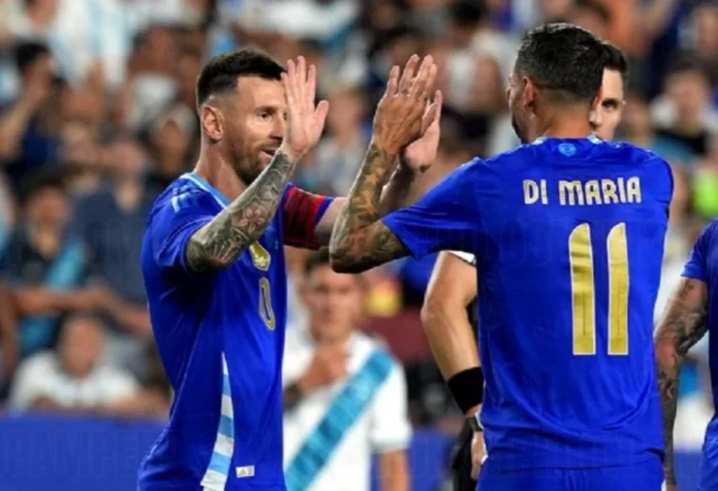Argentina arrolla a Guatemala en amistoso previo a la Copa América