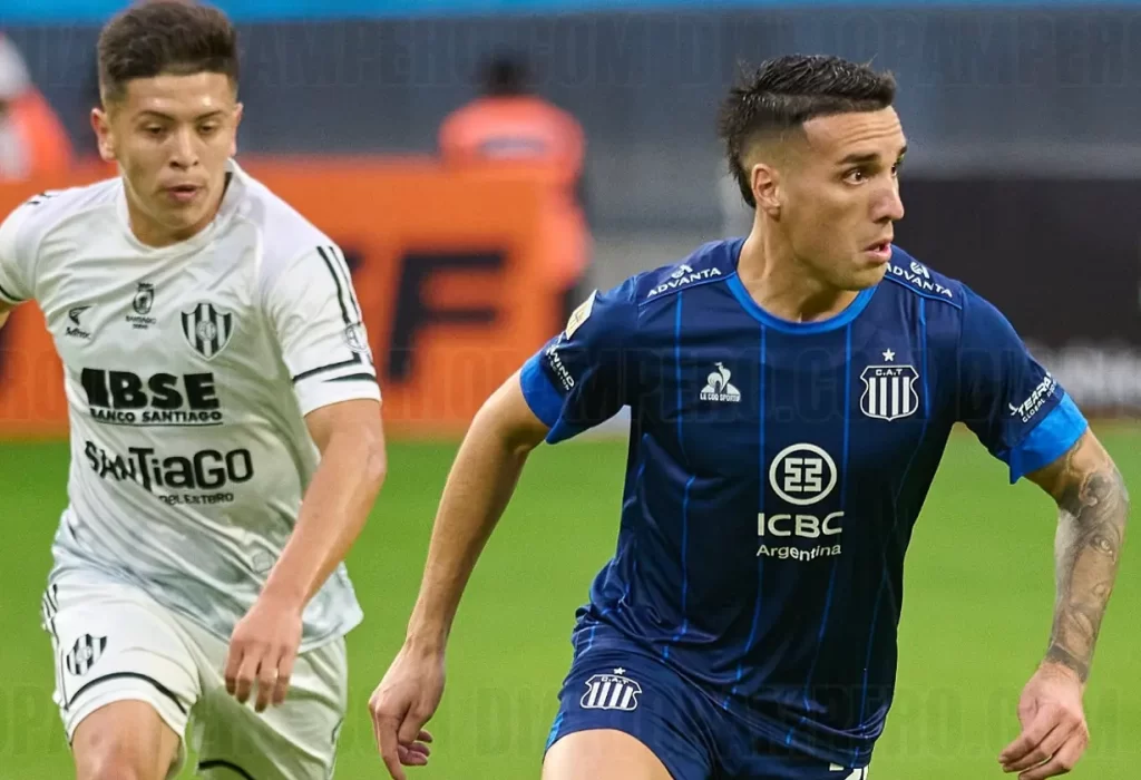 Talleres goleó a Central Córdoba y alcanzó a Racing
