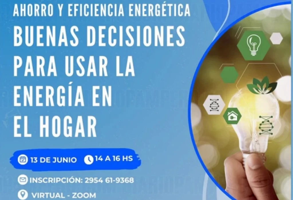 Charla Virtual Sobre Ahorro y Eficiencia Energética en el Hogar