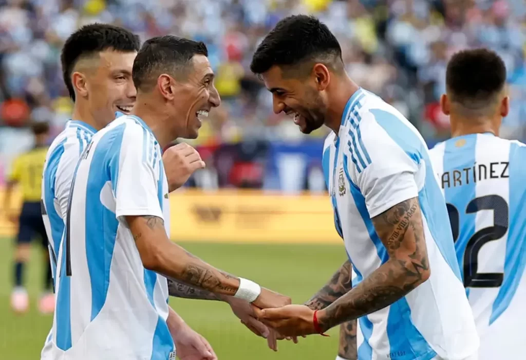 Argentina venció a Ecuador en amistoso previo a la Copa América