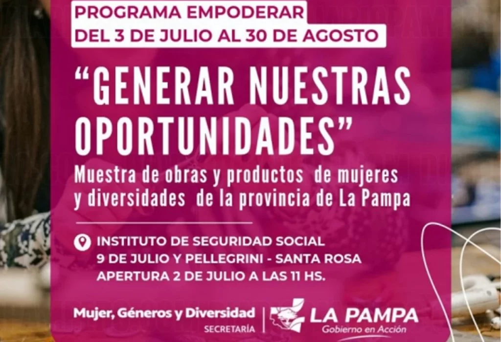 Muestra de Emprendedoras en el Marco del Programa Empoderar