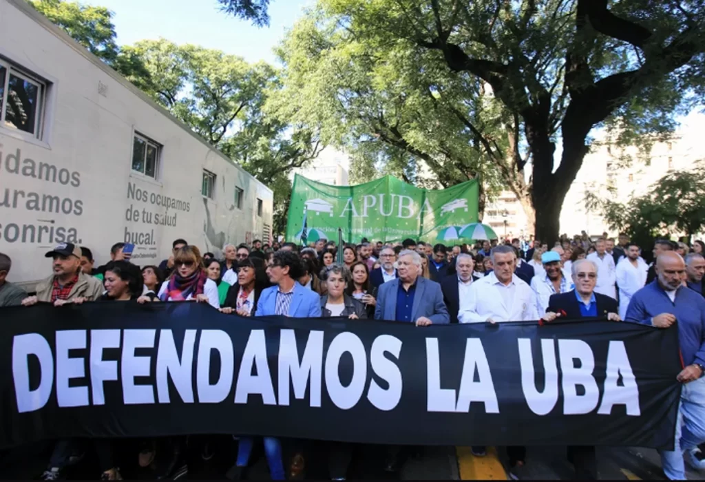 Comenzó el paro universitario por 48 horas l