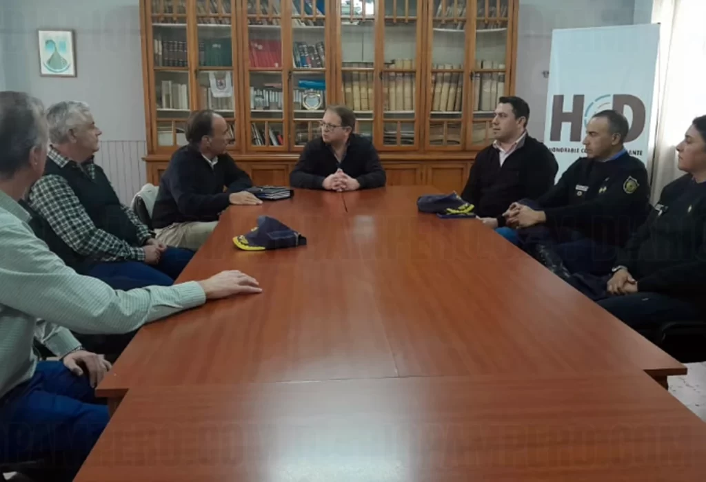 Reuniones de Seguridad en La Maruja, Realicó y Colonia Barón