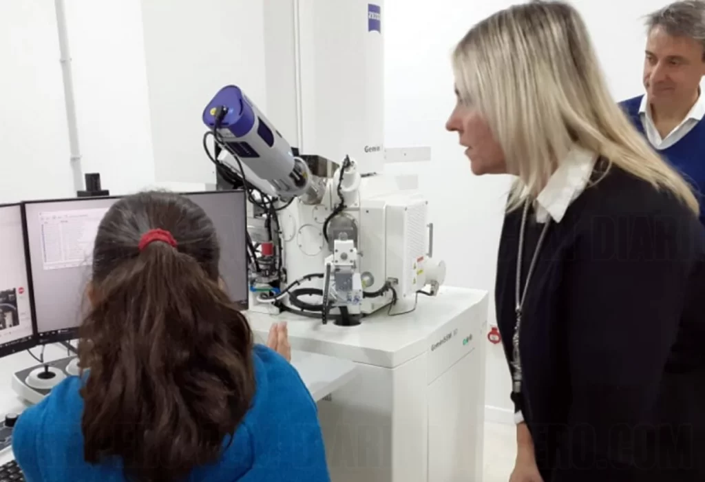 El Ministerio de Producción visita el Instituto de Ciencias de la Tierra y Ambientales de La Pampa