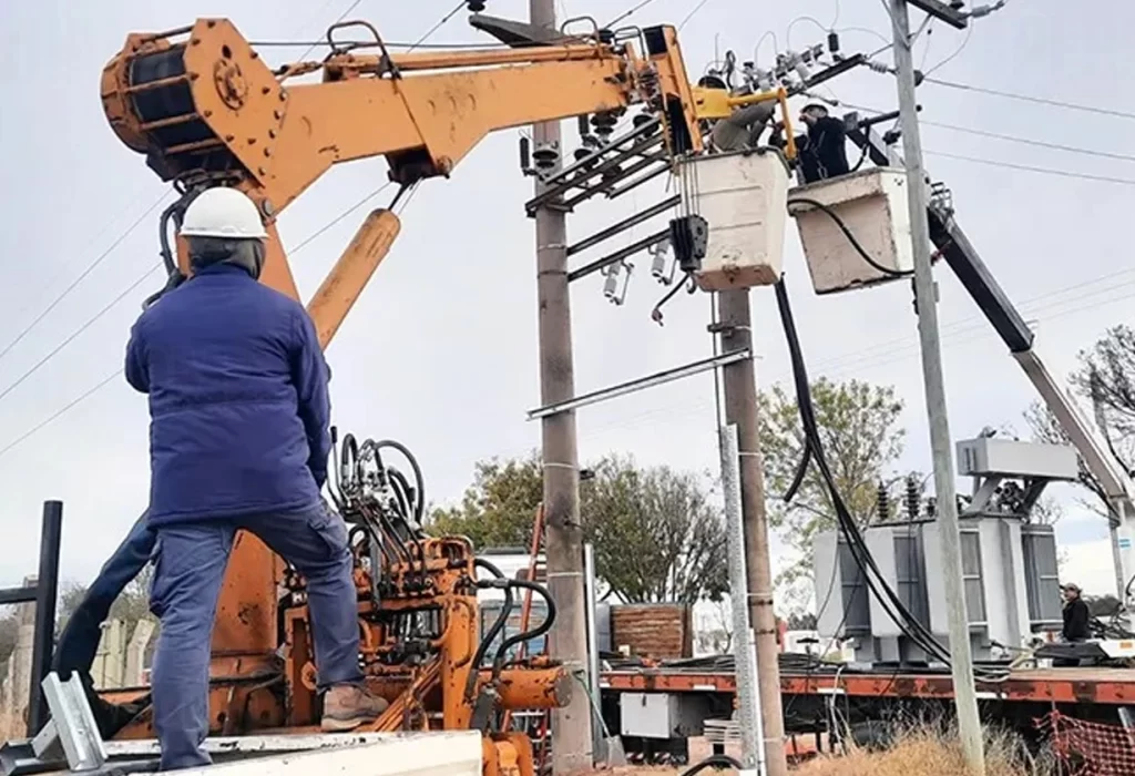 Corte General de Energía Eléctrica en Monte Nievas el 16 de Julio