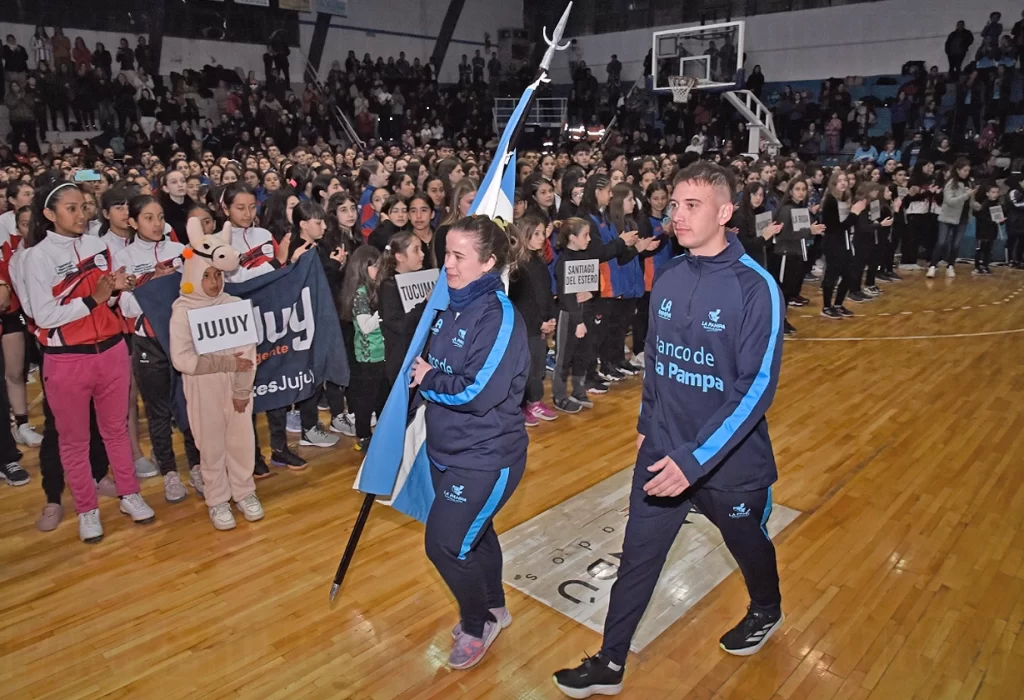Inicio del Campeonato Argentino de Cestoball en La Pampa