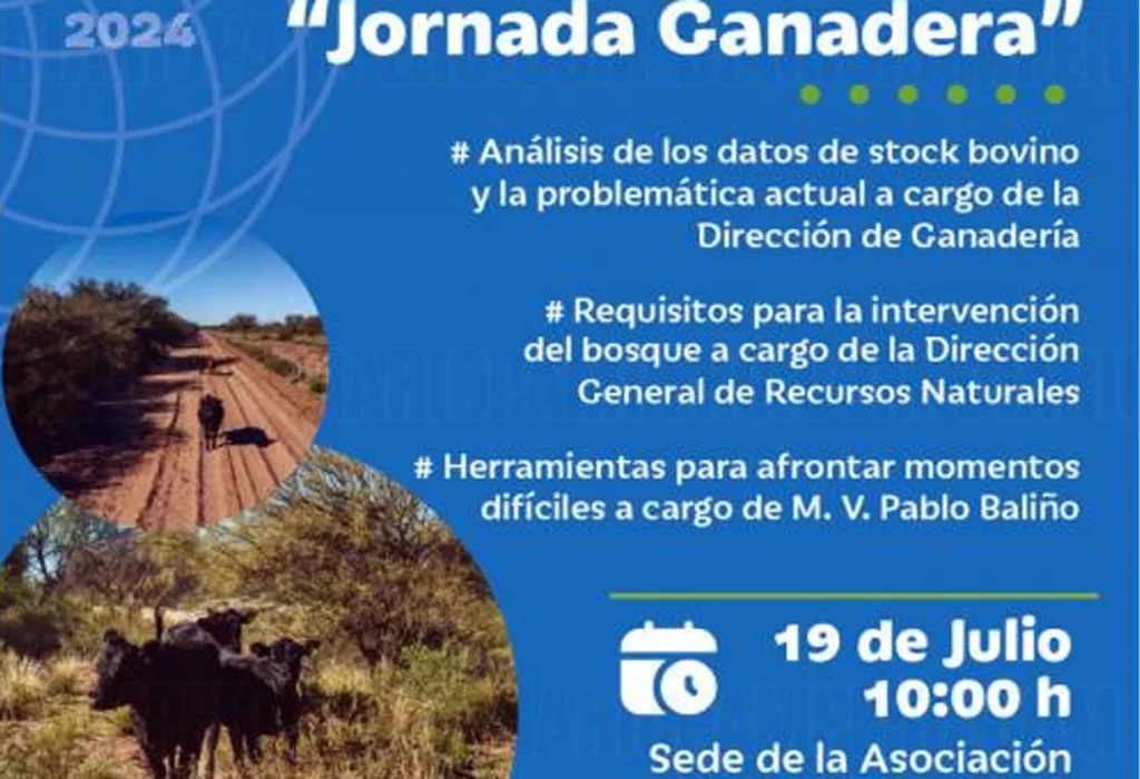 Anuncian Jornada Ganadera en La Adela