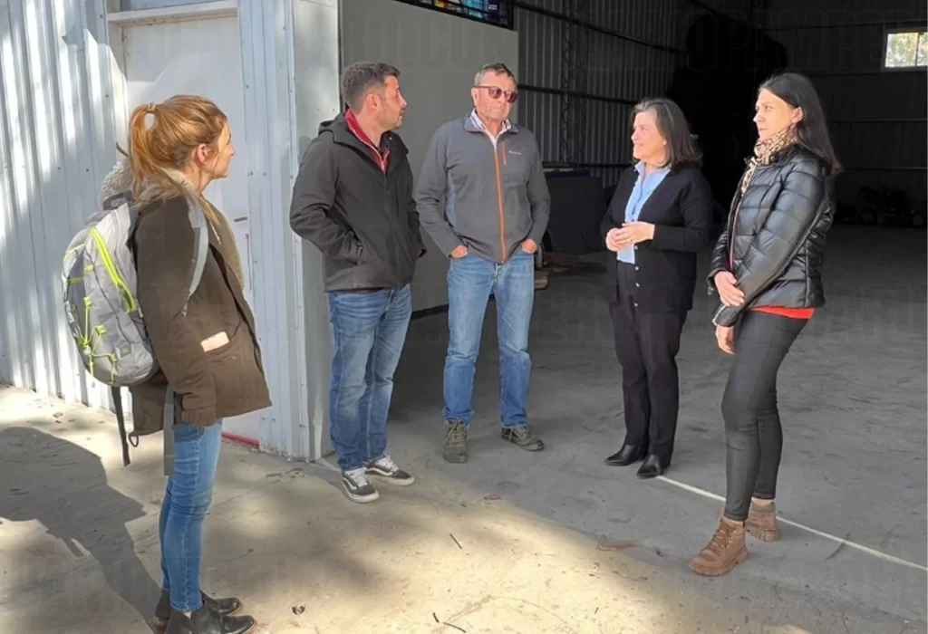 La Ministra de la Producción Recorró el Parque Agroalimentario de Santa Rosa