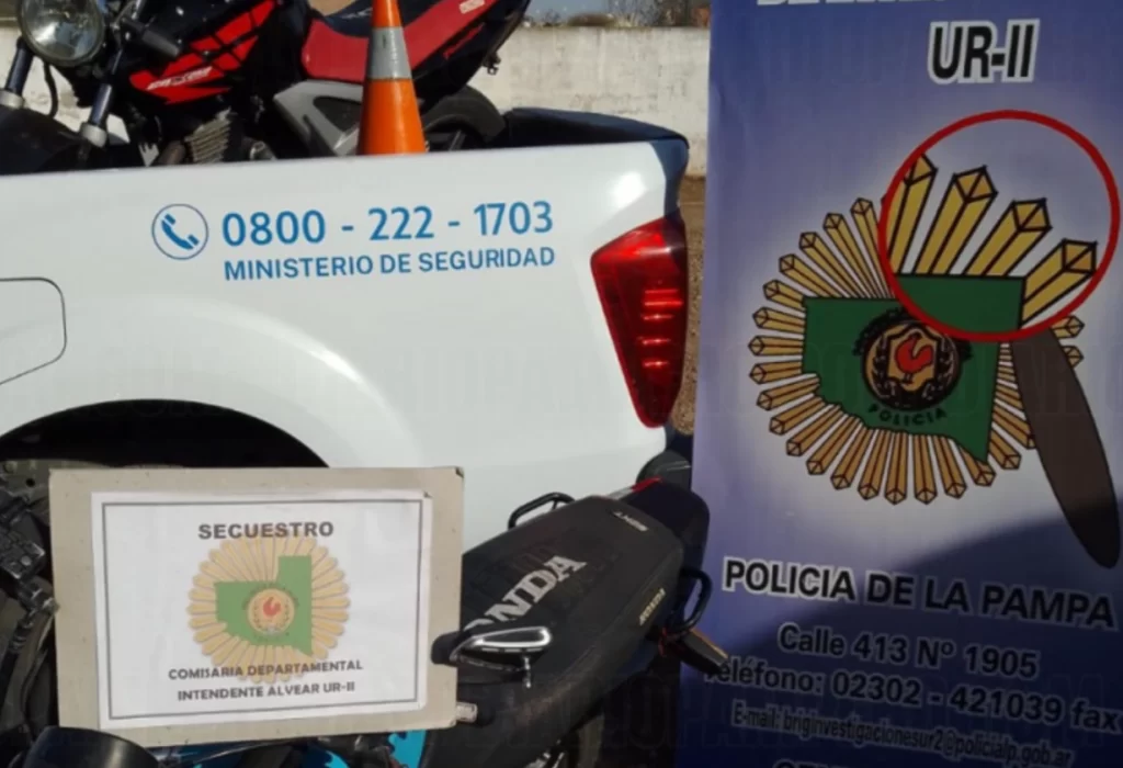 Operativo policial en General Pico culmina con el secuestro de motocicletas ilegales