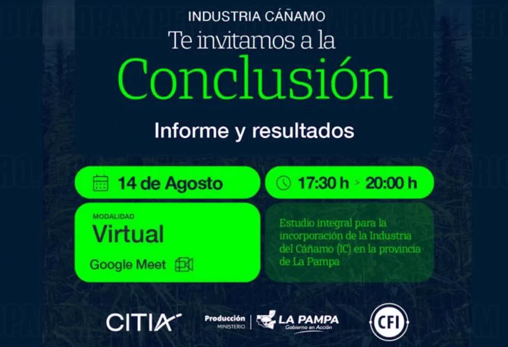 Presentación de Resultados del Estudio sobre el Cáñamo en La Pampa