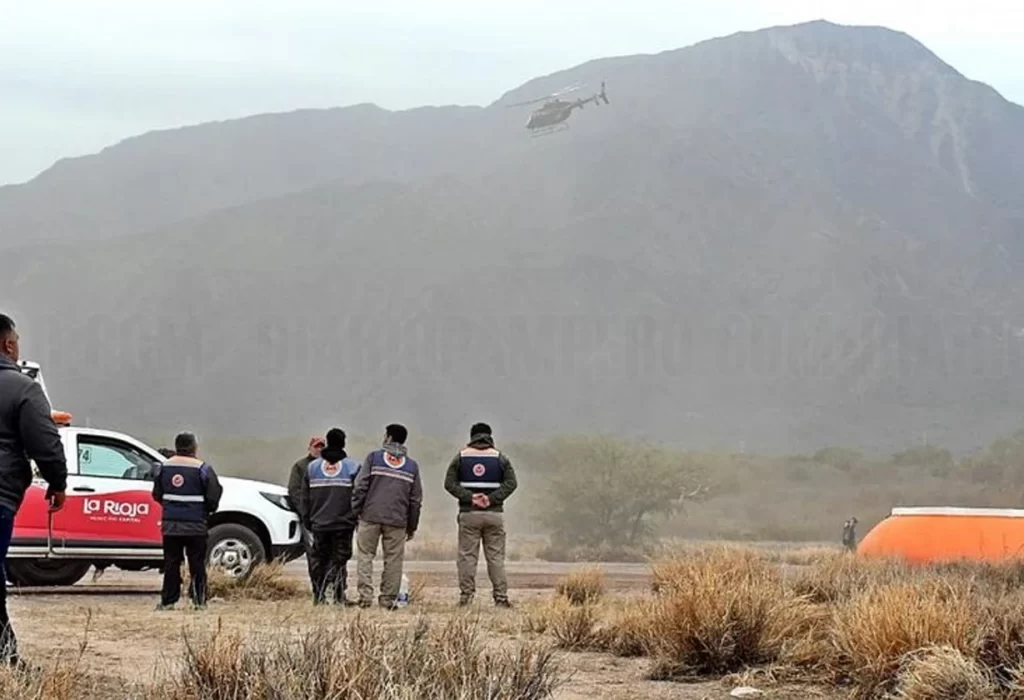 Encuentran sin vida al piloto del avión hidrante desaparecido en La Rioja