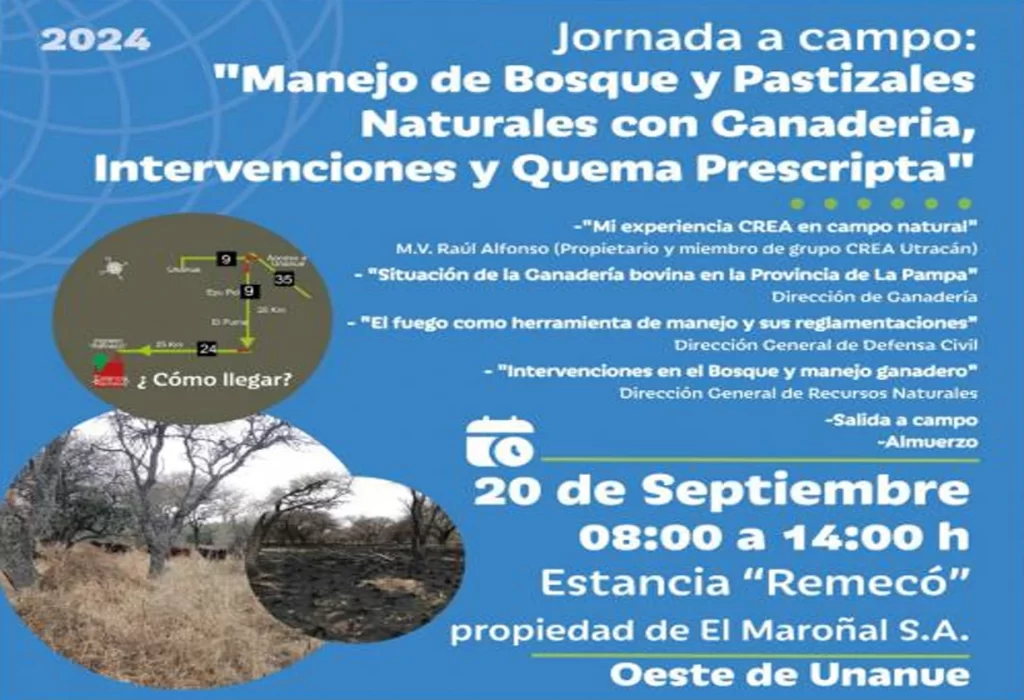 Jornada sobre manejo de bosques y ganadería en Unanue