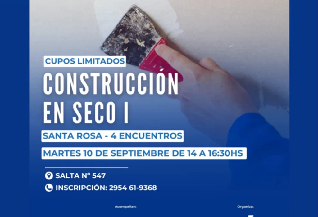 Capacitación en Construcción en Seco para Mujeres y Diversidades