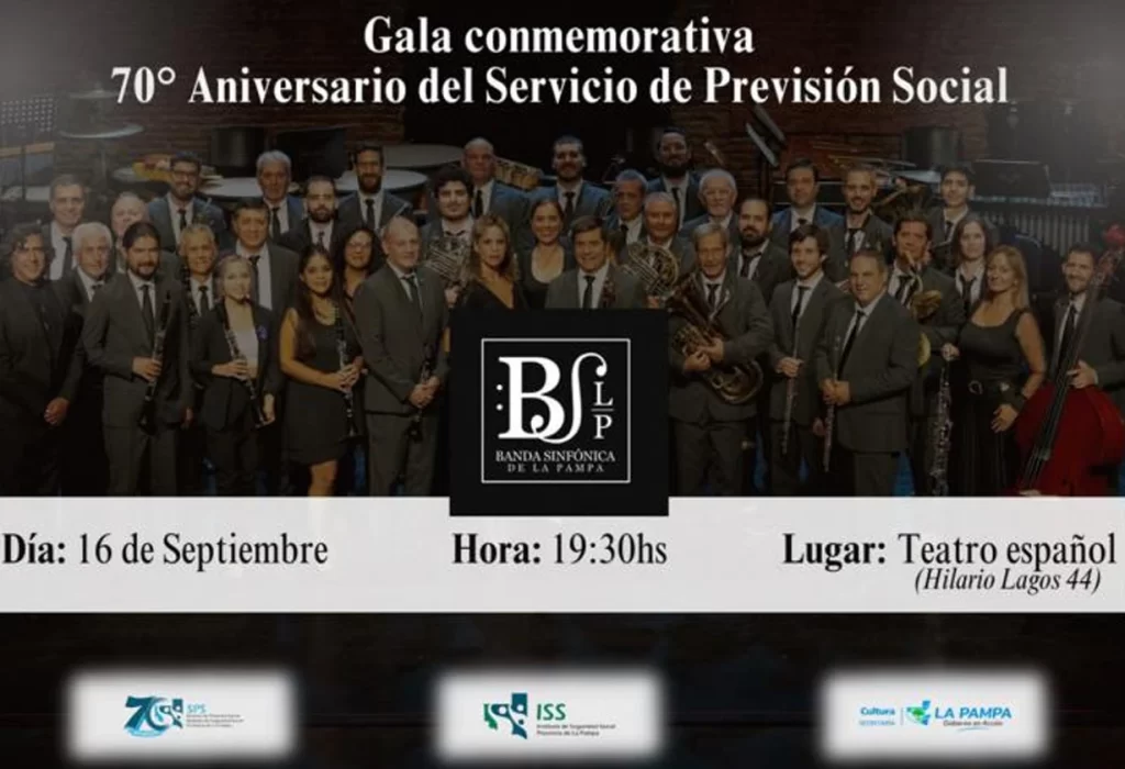 Celebración por los 70 años del Servicio de Previsión Social con un Concierto Sinfónico
