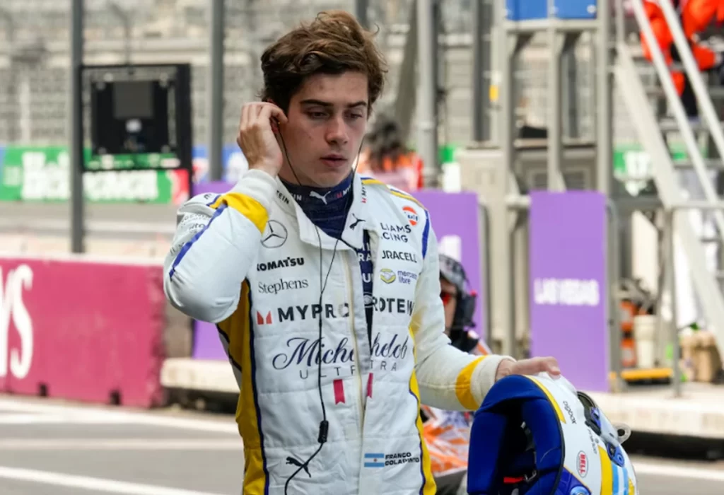 La Familia Fangio Envía un Mensaje de Aliento a Franco Colapinto Antes del Gran Premio de Brasil