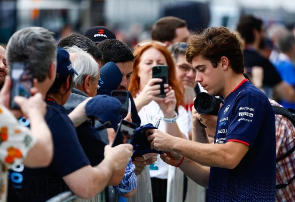 Brillante actuación de Colapinto en el GP de Estados Unidos