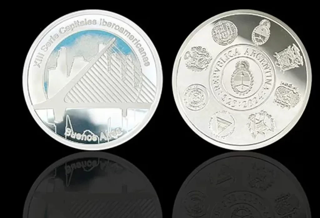 Argentina lanza una nueva moneda conmemorativa de $25 que celebra a Buenos Aires