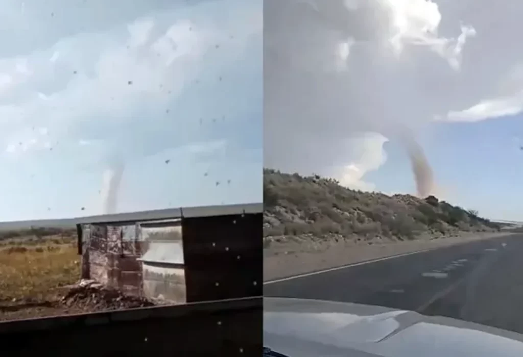 Tornado en La Pampa