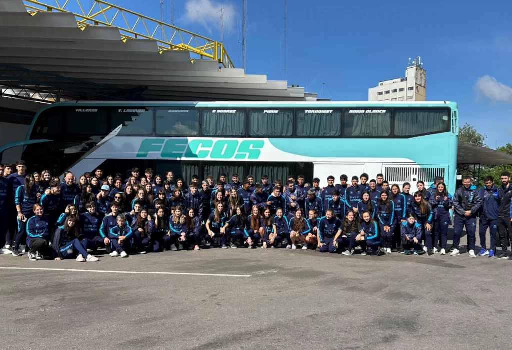 La Pampa inició el viaje a Chile para una nueva edición de los Juegos de la Araucanía