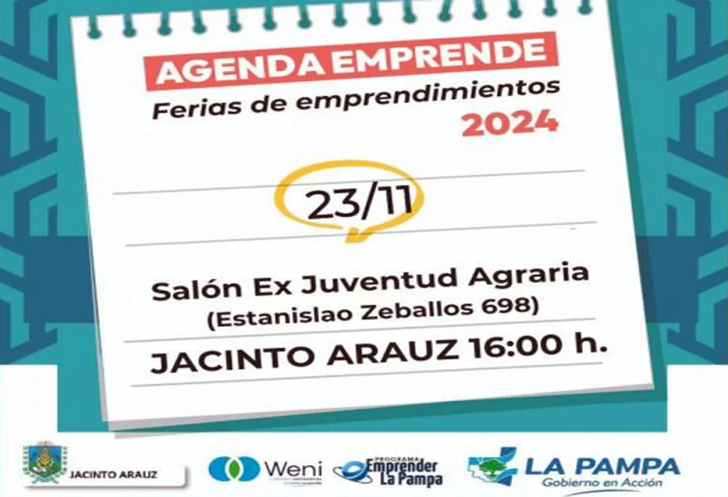 Jacinto Arauz se prepara para la Feria de Emprendimientos