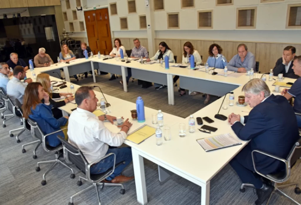 Ziliotto lideró la primera reunión del Observatorio de Distribución de Coparticipación en La Pampa