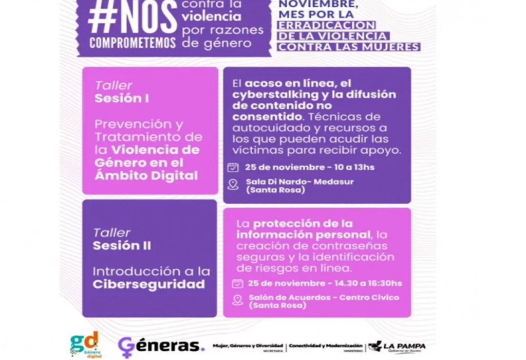 La Pampa refuerza la lucha contra la violencia de género digital con talleres gratuitos
