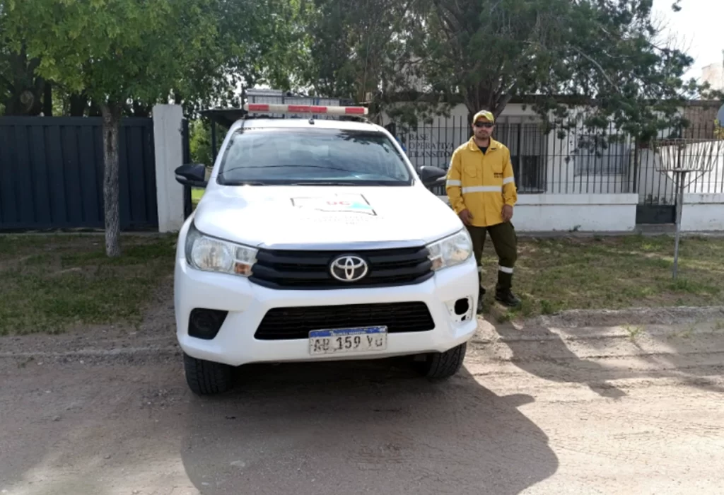 Defensa Civil activa bases estratégicas para enfrentar la temporada de incendios en La Pampa
