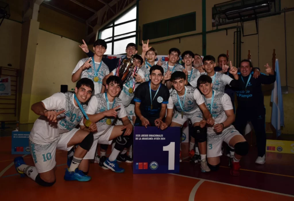 La Pampa brilla en los Juegos Binacionales de la Araucanía 2024 con destacada actuación