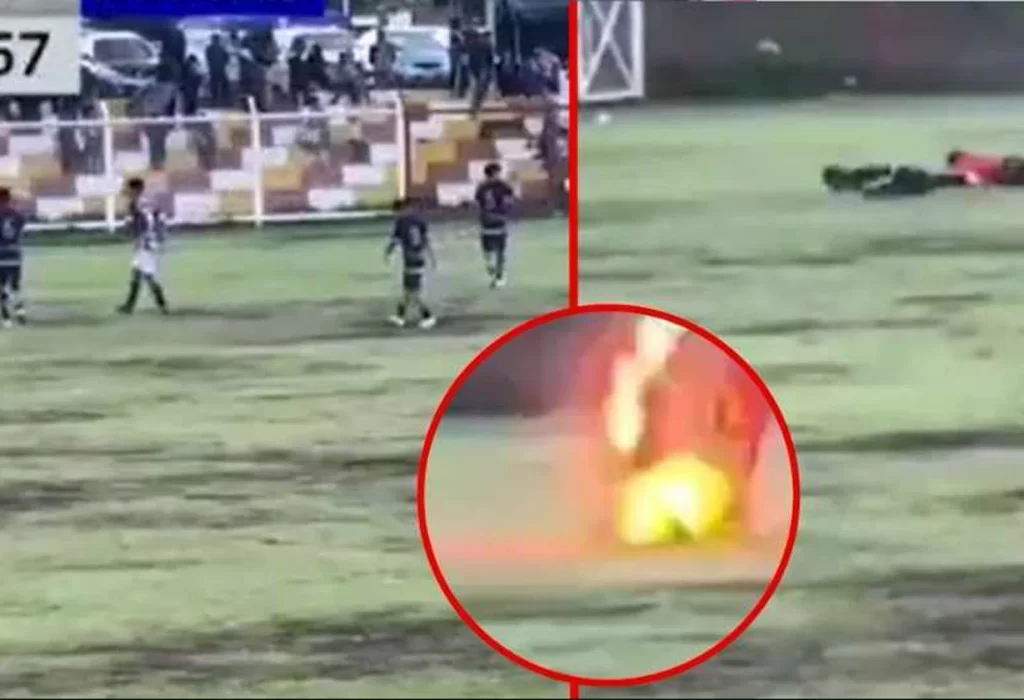 Conmoción en Perú: Un rayo causa la muerte de un futbolista e hiere a otros cuatro durante un partido