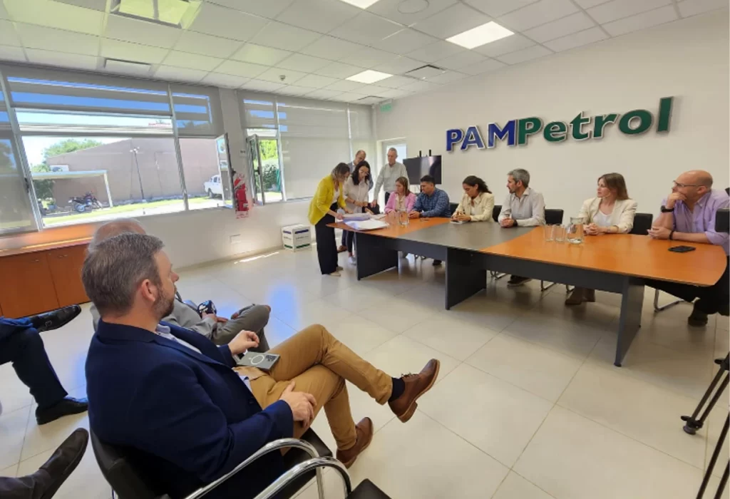 Empresa china se postula para asociarse con PAMPetrol en la construcción del Parque Solar de General Pico