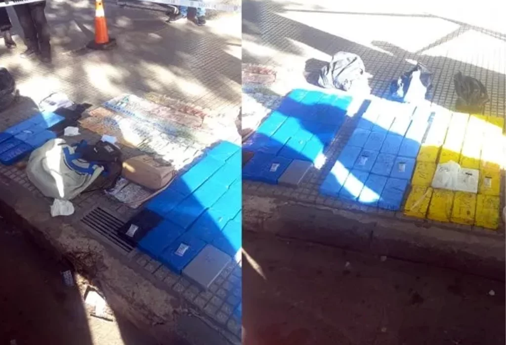 Floresta: Detienen a tres personas con 70 ladrillos de cocaína 