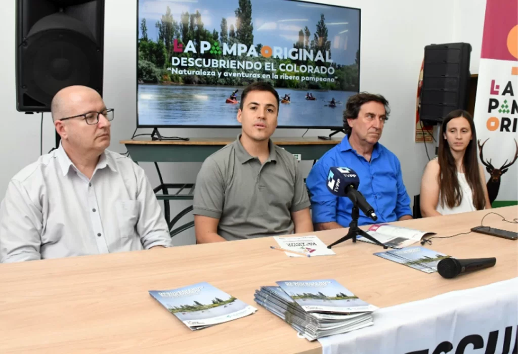 Presentaron el folleto “Descubriendo el Colorado”: una apuesta al turismo en la ribera pampeana