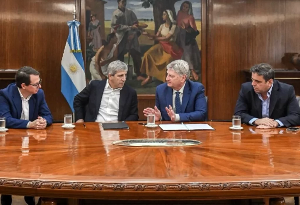 Ziliotto y Caputo avanzan en acuerdos por deudas entre Nación y La Pampa