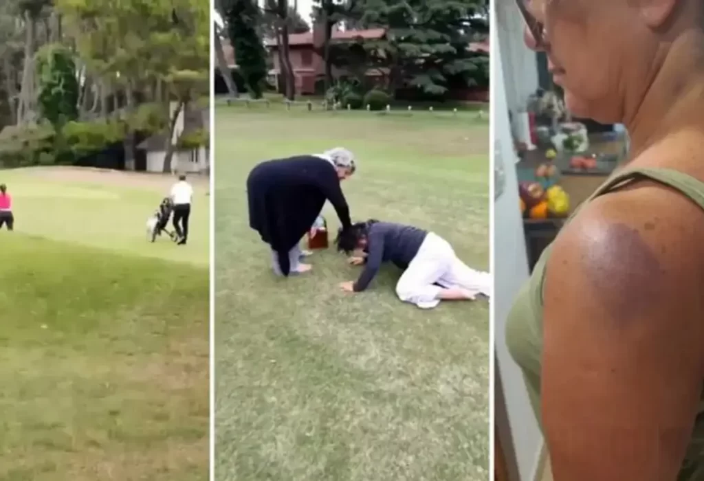 La Justicia libera a la golfista que atacó a una mujer en Pinamar