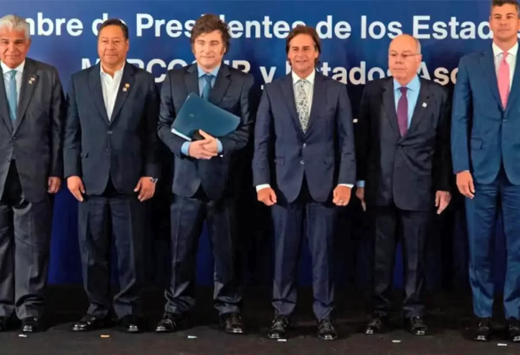 Lula se ausenta de la foto del Mercosur tras la asunción de Milei como presidente pro tempore