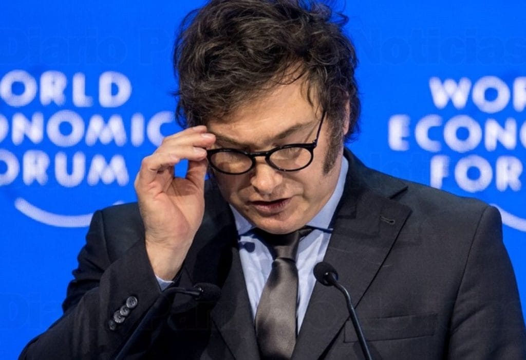 Milei critica el foro de Davos y desata una polémica internacional