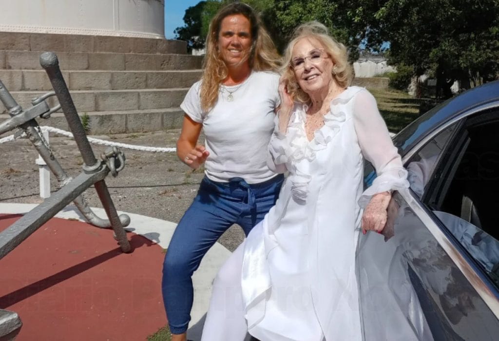 Mirtha Legrand visita ex centro clandestino en medio de ajuste a derechos humanos