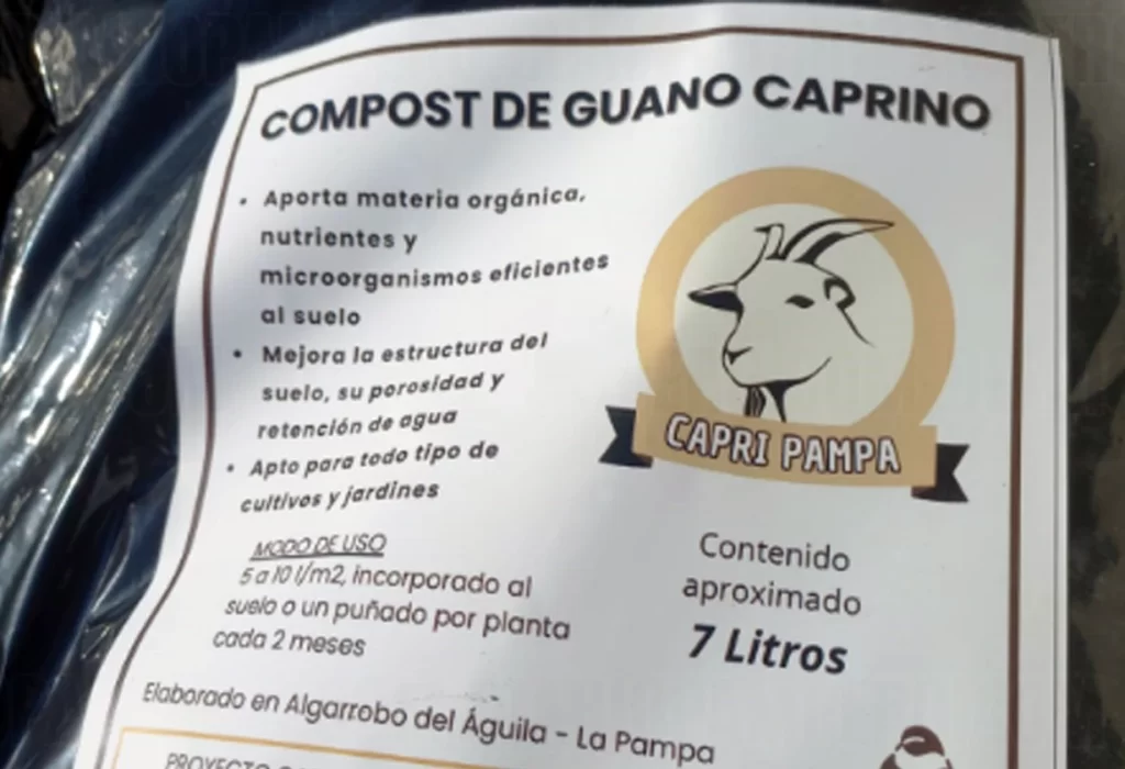 Producción de abonos orgánicos a partir de guano caprino en Algarrobo del Águila