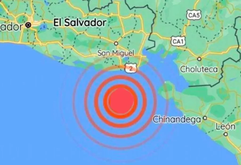 Fuerte temblor de 6,3 sacude El Salvador y afecta países vecinos