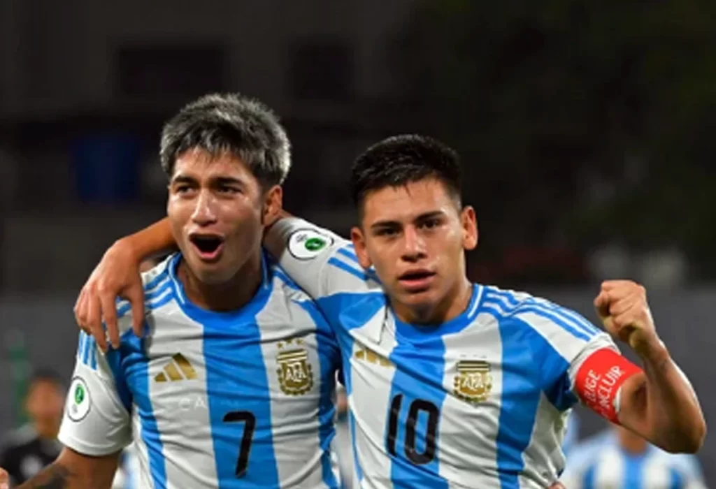 Argentina vence a Colombia y sella su boleto al Mundial Sub 20